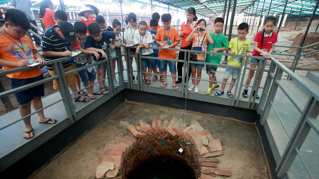 Heritage education programme at Thang Long Imperial Citadel