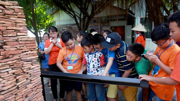Heritage education programme at Thang Long Imperial Citadel