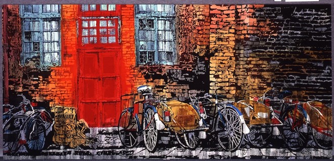 Vietnam multicolor through eyes of Japanese artist