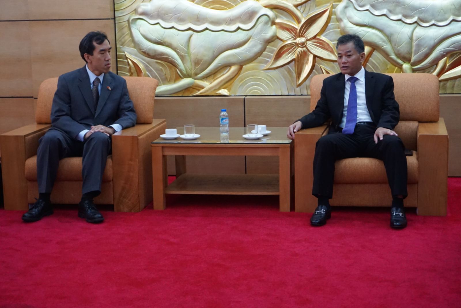 VUFO Vice Chairman receives Instutiue for Global Engagement delegation