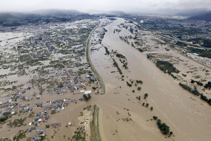 At least 35 killed and 17 missing after Typhoon Hagibis tears through Japan
