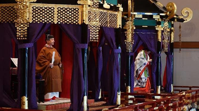 Japan’s Emperor Naruhito formally proclaims enthronement