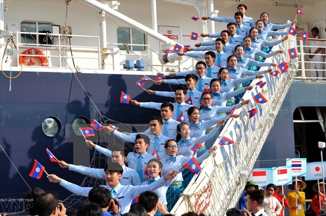 cultural exchange to welcome ship for southeast asian and japanese youth program