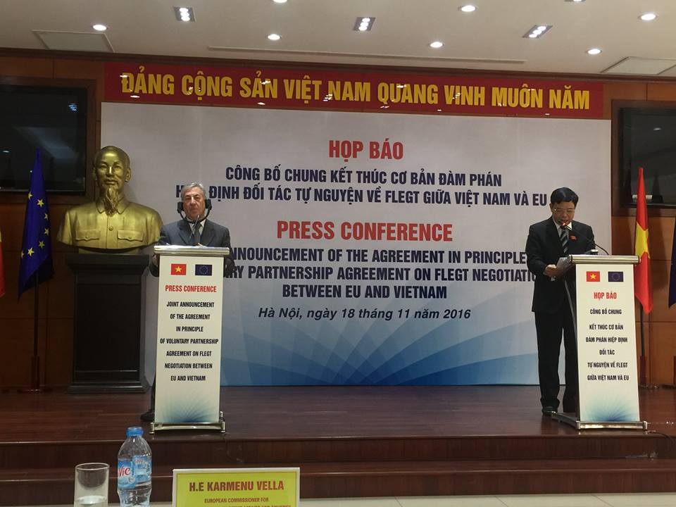 EU, Vietnam move to ban illegal timber trade
