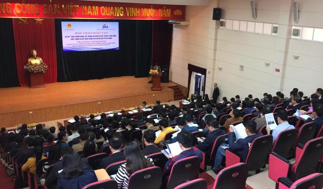 japan enhances capacity for vietnamese staff on construction project