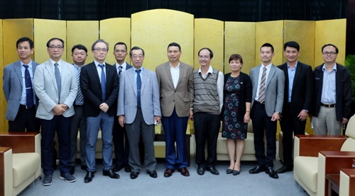 Vice Chairman Minh and his Japanese guests