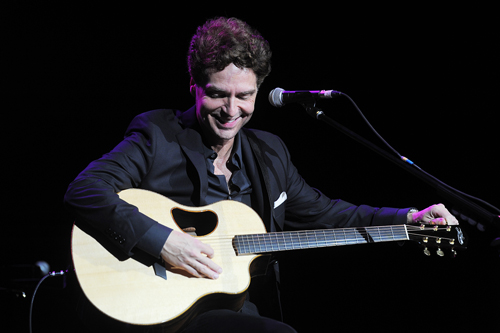 Singer Richard Marx performs at Christmas concert in Vietnam