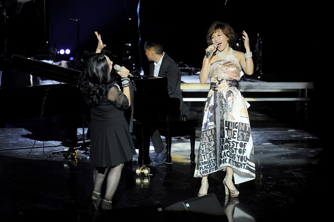 Singer Richard Marx performs at Christmas concert in Vietnam