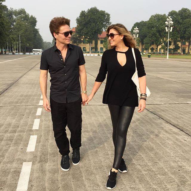 Singer Richard Marx performs at Christmas concert in Vietnam