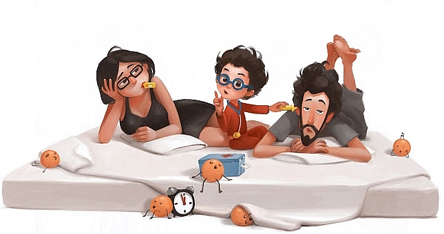 Family-Day:-Illustrations-of-Daily-Life.-Source:-