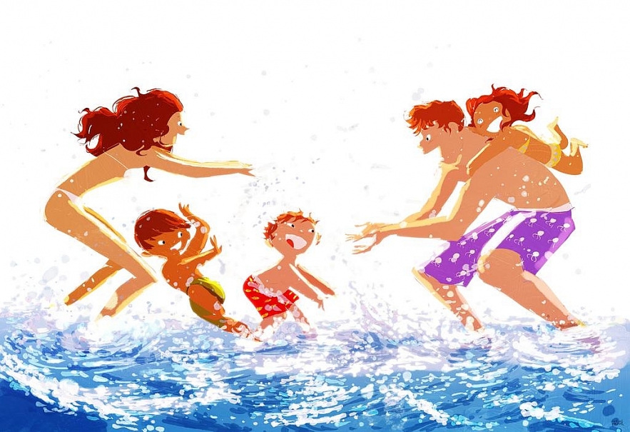 Family-Day:-Illustrations-of-Daily-Life.-Source:-